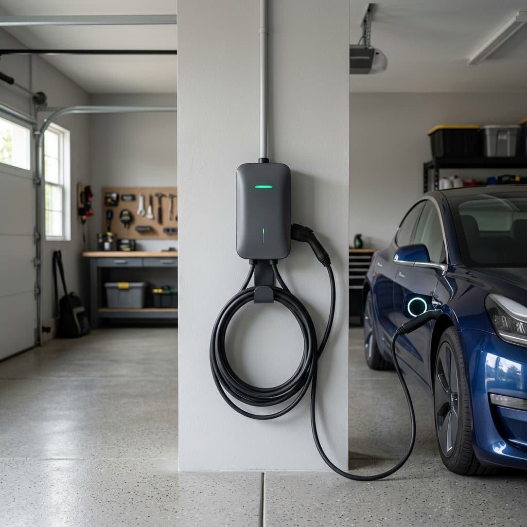 Installation neuve, Installation de borne de recharge